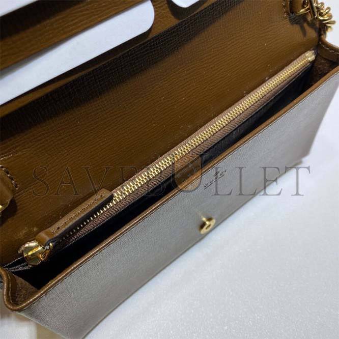 GUCCI HORSEBIT 1955 WALLET WITH CHAIN 621892 (21*19*2.5cm)